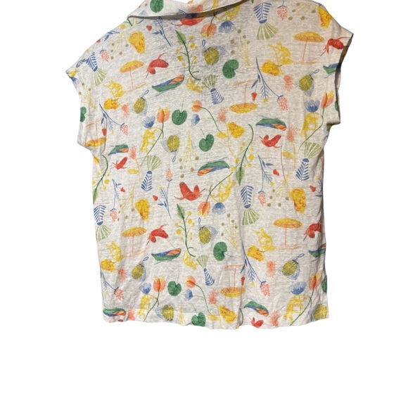 Joie 100% Linen Top Size Medium - Picture 2 of 3